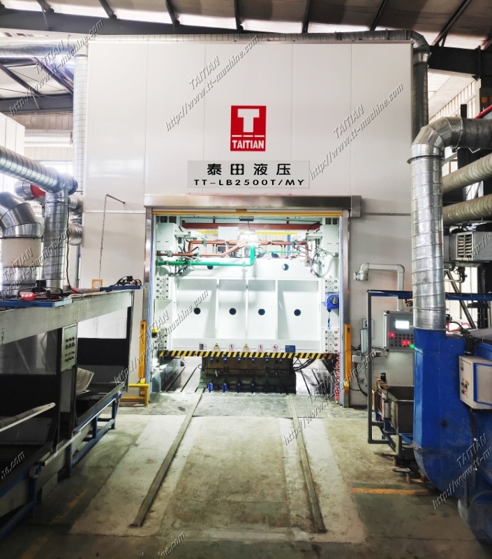 Υδραυλική πρέσα διαμόρφωσης 2500T SMC για εξαρτήματα εσωτερικού αυτοκινήτου
